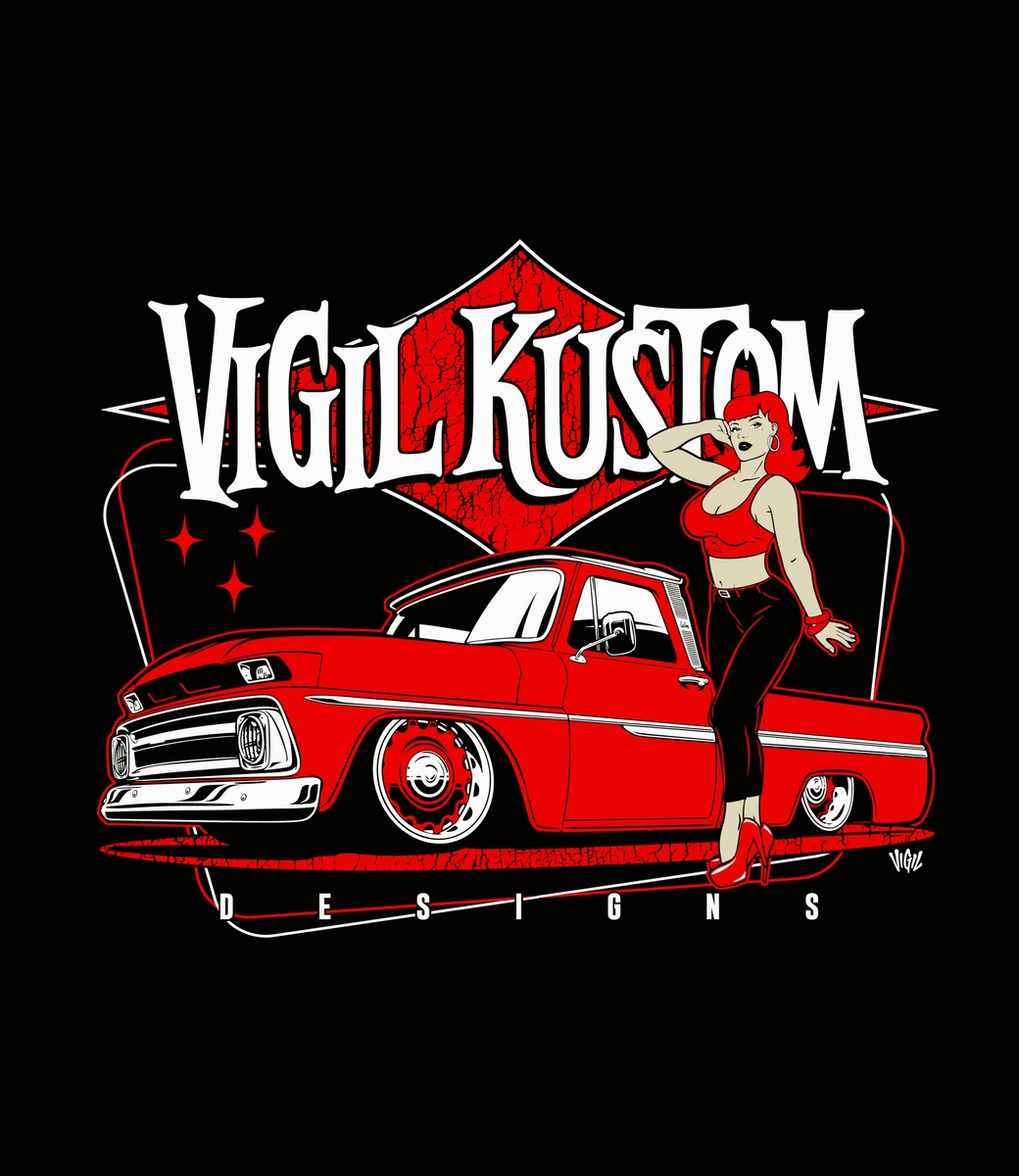 OLD RED – Vigil Kustom Designs